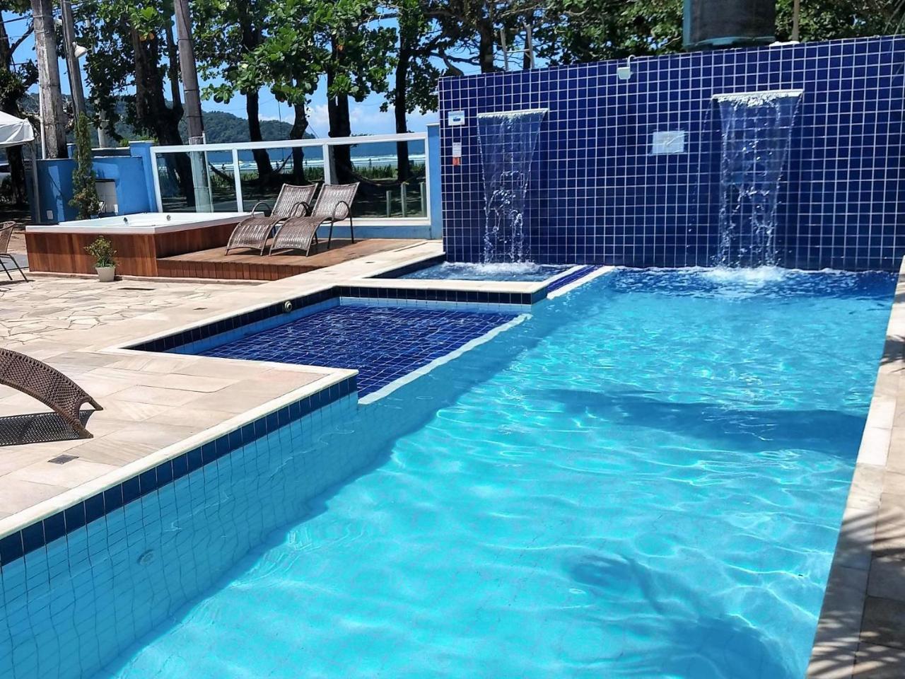 Pousada Vistazul - Piscina Climatizada - Pe Na Areia Hotel Бертиога Екстериор снимка